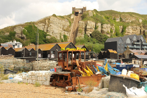 Photo 6"x4" Old Town view Hastings\/TQ8110 c2016