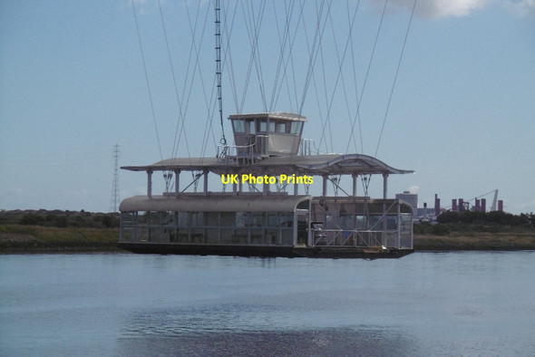 Photo 6"x4" Transporter Bridge gondola Port Clarence c2016