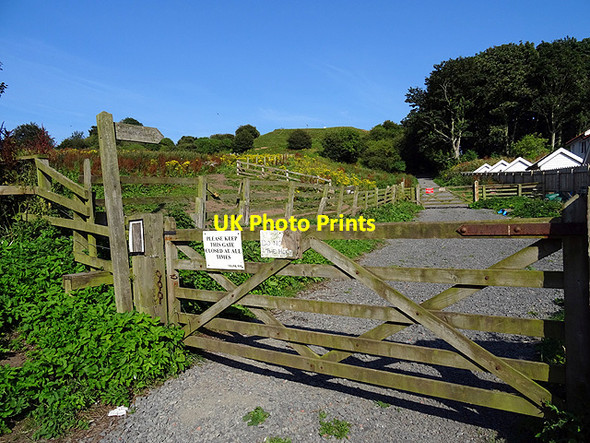 Photo 6"x4" Access to a right of way over Alnmouth Common Alnmouth c2016