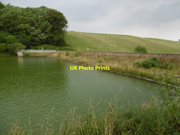 Photo 6"x4" Donolly Reservoir Carfrae\/NT5769 c2016