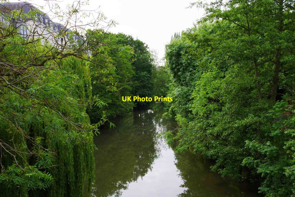 Photo 6"x4" River Leam, Royal Leamington Spa Royal Leamington Spa c2015