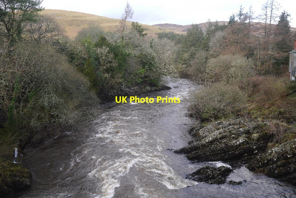 Photo 6"x4" Downstream from Ettrick Bridge Brockhill\/NT3924 c2016