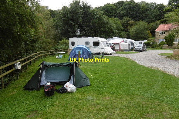 Photo 6"x4" Cote Ghyll campsite Osmotherley c2016 P1