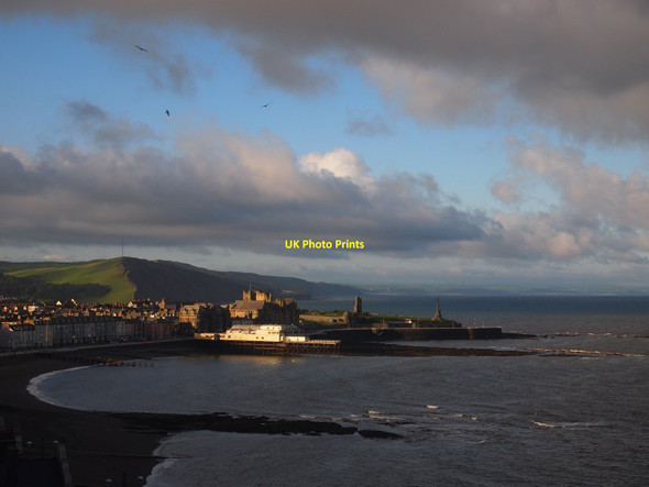 Photo 6"x4" View Of Aberystwyth From Constitution Hill Aberystwyth c2016