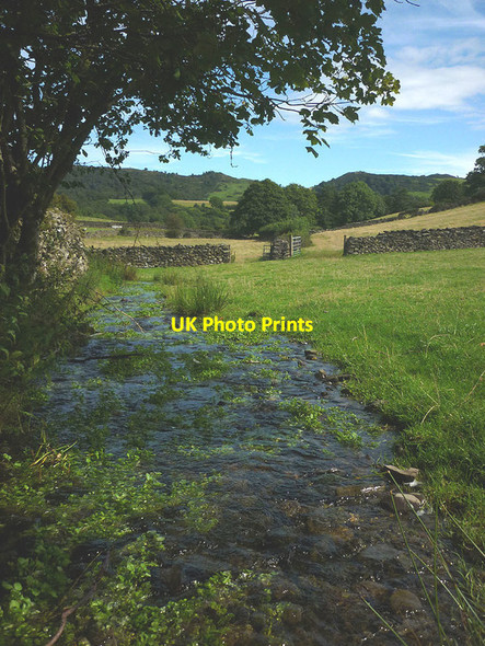 Photo 6"x4" Nameless beck by the footpath to Mirk Howe Crosthwaite c2016