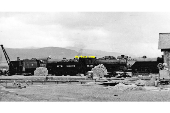 Photo 6"x4" Fort William locomotive depot, 1948 Fort William\/An Gearasdan c1948