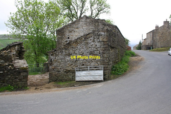 Photo 6"x4" Barn on east side of Angram Lane, Angram Angram\/SD8899 c2016