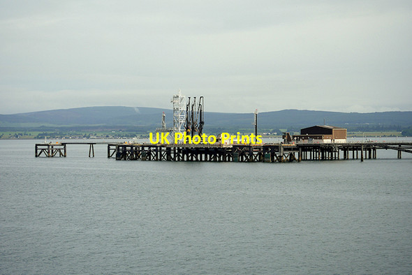 Photo 6"x4" Jetty at Nigg Oil Terminal Cromarty\/NH7867 c2016