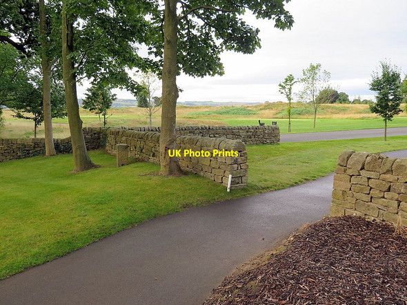 Photo 6"x4" Path at Close House Golf Course Houghton\/NZ1266 c2016