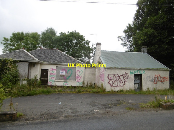 Photo 6"x4" Derelict building, Mearns Road Mearns\/NS5455 c2016