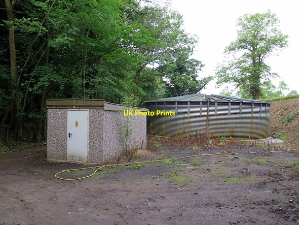 Photo 6"x4" Anaerobic digestor, Close House Houghton\/NZ1266 c2016