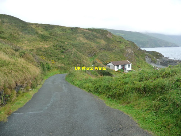 Photo 6"x4" Coastal footpath, Niarbyl Ballelby c2016