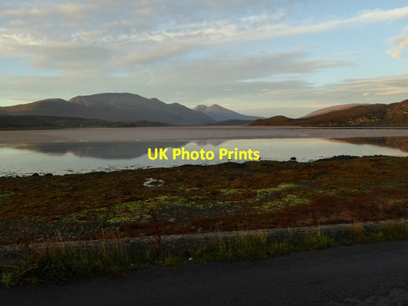 Photo 6"x4" Dawn on the Kyle of Durness Balnakeil Craft Village c2016
