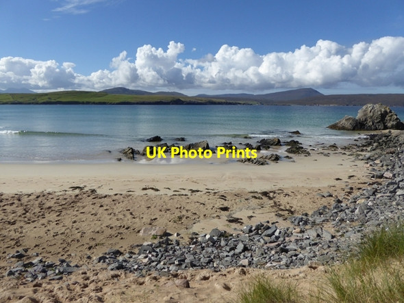 Photo 6"x4" Beach and rocks at Balnakeil Bay Balnakeil c2016