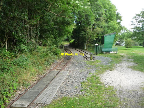 Photo 6"x4" Great Laxey Mine Railway, Mines Yard [north] terminus Agneash c2016
