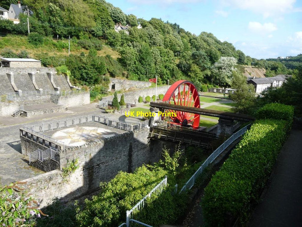 Photo 6"x4" The site of the Great Laxey Mine's washing floors Laxey c2016