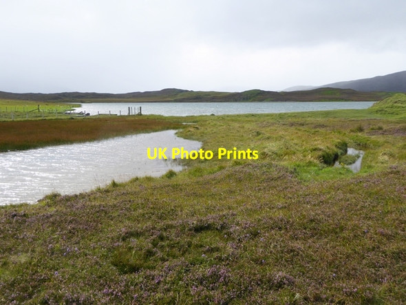 Photo 6"x4" Loch Caladail Balnakeil Craft Village c2016