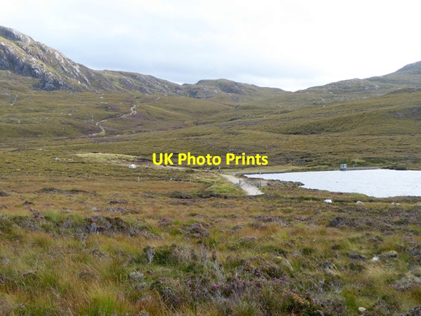 Photo 6"x4" Northern end of Loch Meadaidh Durness c2016