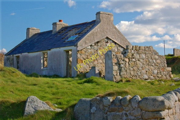 Photo 6"x4" Brinlack - Derelict house Brinlack c2008