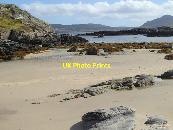 Photo 6"x4" Small beach north of Talmine Pier Achinahuagh c2016