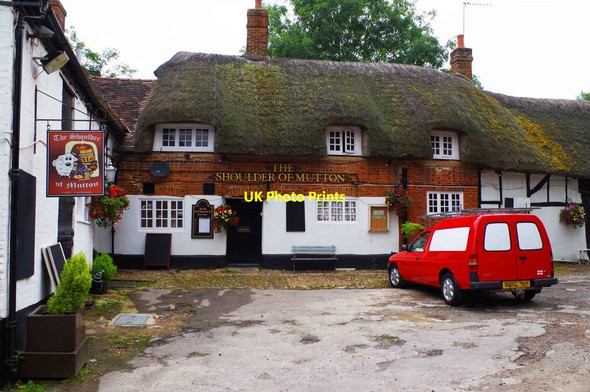 Photo 6"x4" The Shoulder of Mutton (2), Church Street, Little Horwood, Bucks Little Horwood c2014