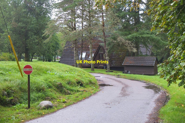 Photo 6"x4" Chalets at the Great Glen Water Park Laggan\/NN2996 c2016