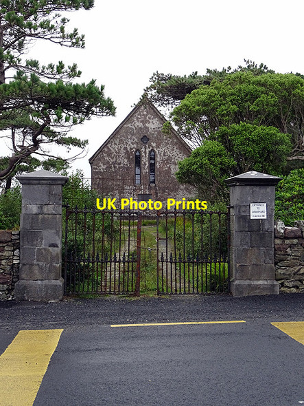 Photo 6"x4" The entrance to Holy Trinity Church, Achill Achill Sound c2016