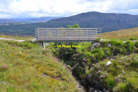 Photo 6"x4" Footbridge over the Portclair Burn Invermoriston c2016