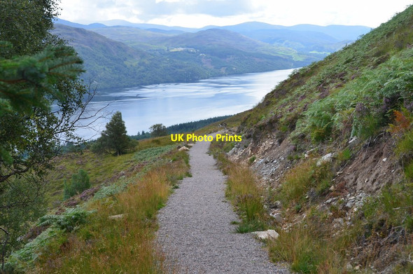 Photo 6"x4" A look back to Loch Ness Invermoriston c2016