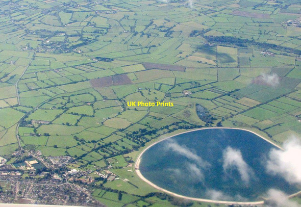 Photo 6"x4" Cheddar from the air Hythe\/ST4452 c2016