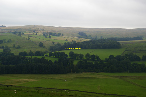 Photo 6"x4" Looking across West Allendale from the A686 Ninebanks c2016