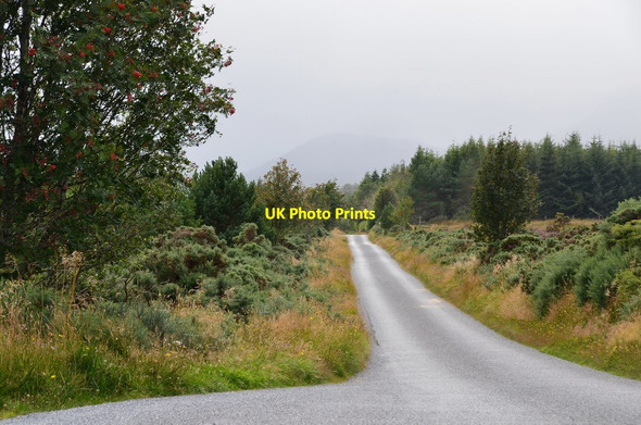 Photo 6"x4" The road to Grotaig Bunloit c2016