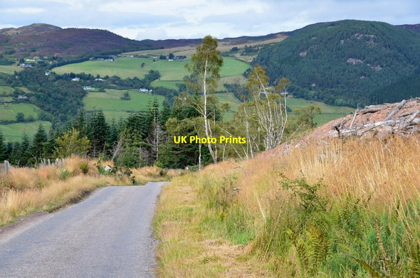 Photo 6"x4" Road descending to Lewiston Lewiston c2016