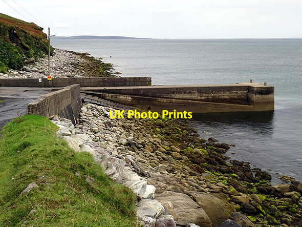 Photo 6"x4" Doogort Pier at Creggancarragh Doogort c2016