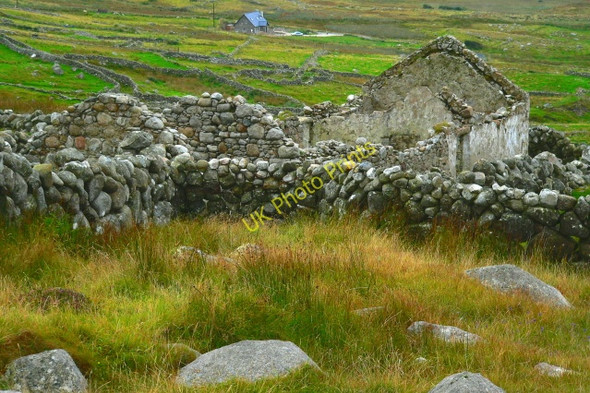Photo 6"x4" Brinlack - Derelict cottage Brinlack c2005
