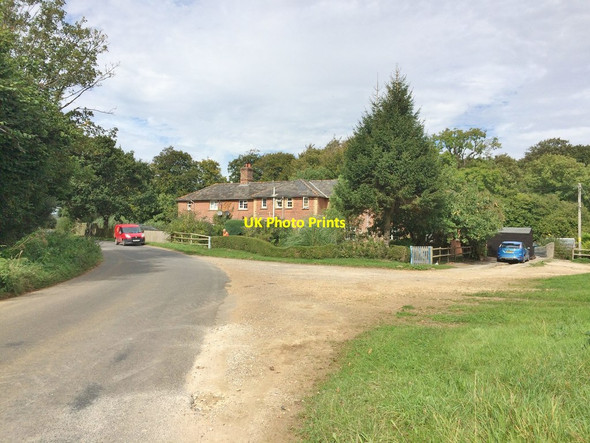Photo 6"x4" Bindon, farm cottages Wool c2016