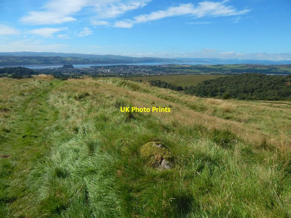 Photo 6"x4" Path in Lang Craigs Woodland Bellsmyre c2016