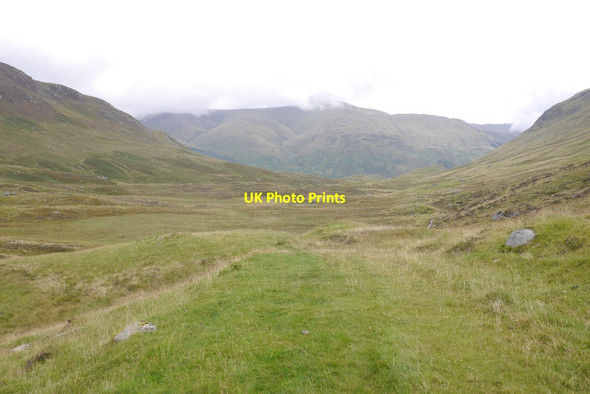 Photo 6"x4" Looking down Gleann D\u00c3\u00a0-Eig Camusvrachan c2016