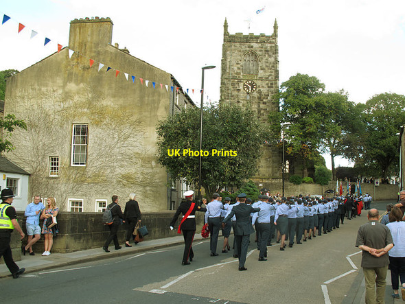 Photo 6"x4" Battle of Britain parade: Salvation Army Skipton c2016