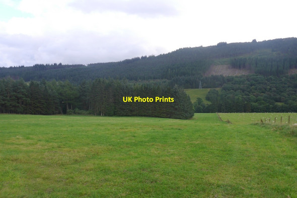 Photo 6"x4" Field, Fortingall Fortingall c2016