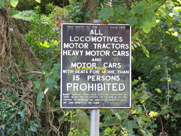 Photo 6"x4" Sign at Women's Institute Car Park at Lee Lee\/SS4846 c2016