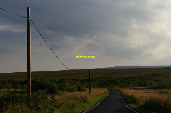 Photo 6"x4" B6399 dropping down the valley of the Whitrope Burn Hermitage\/NY5095 c2016