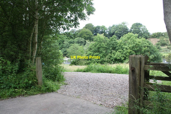 Photo 6"x4" Gateway from cycle path approaching Halton Halton\/SD5064 c2016
