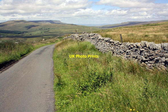 Photo 6"x4" Dry stone wall beside the Coal Road on Garsdale Common Garsdale Head c2016