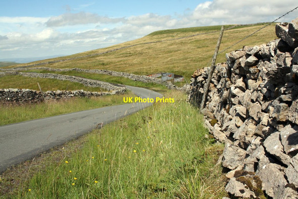 Photo 6"x4" Coal Road towards Garsdale Head at Hugh's Moss Garsdale Head c2016
