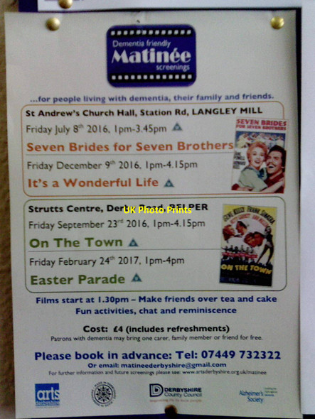 Photo 6"x4" Salcare Poster Part 3 Heanor c2016