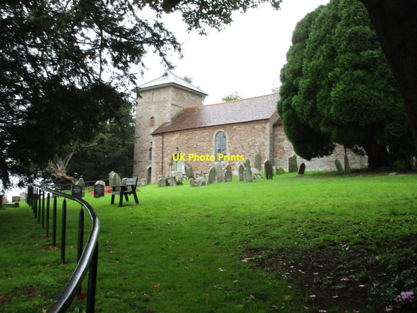 Photo 6"x4" The church of St. Giles, Acton Beauchamp Acton Beauchamp c2016