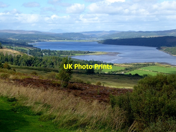Photo 6"x4" View from Struie Hill Ardvannie c2016