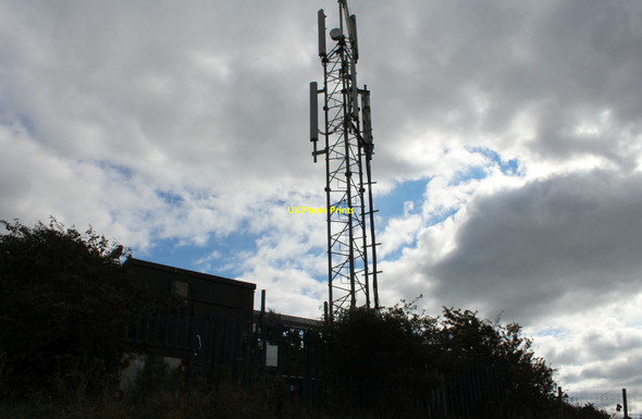Photo 6"x4" Radio Mast, Wood Hill Girvan c2016