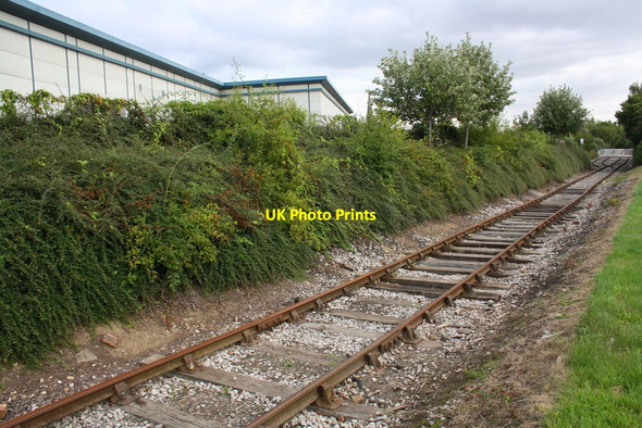 Photo 6"x4" Railway line from Middleton Railway to main line, Beza Road Hunslet c2016